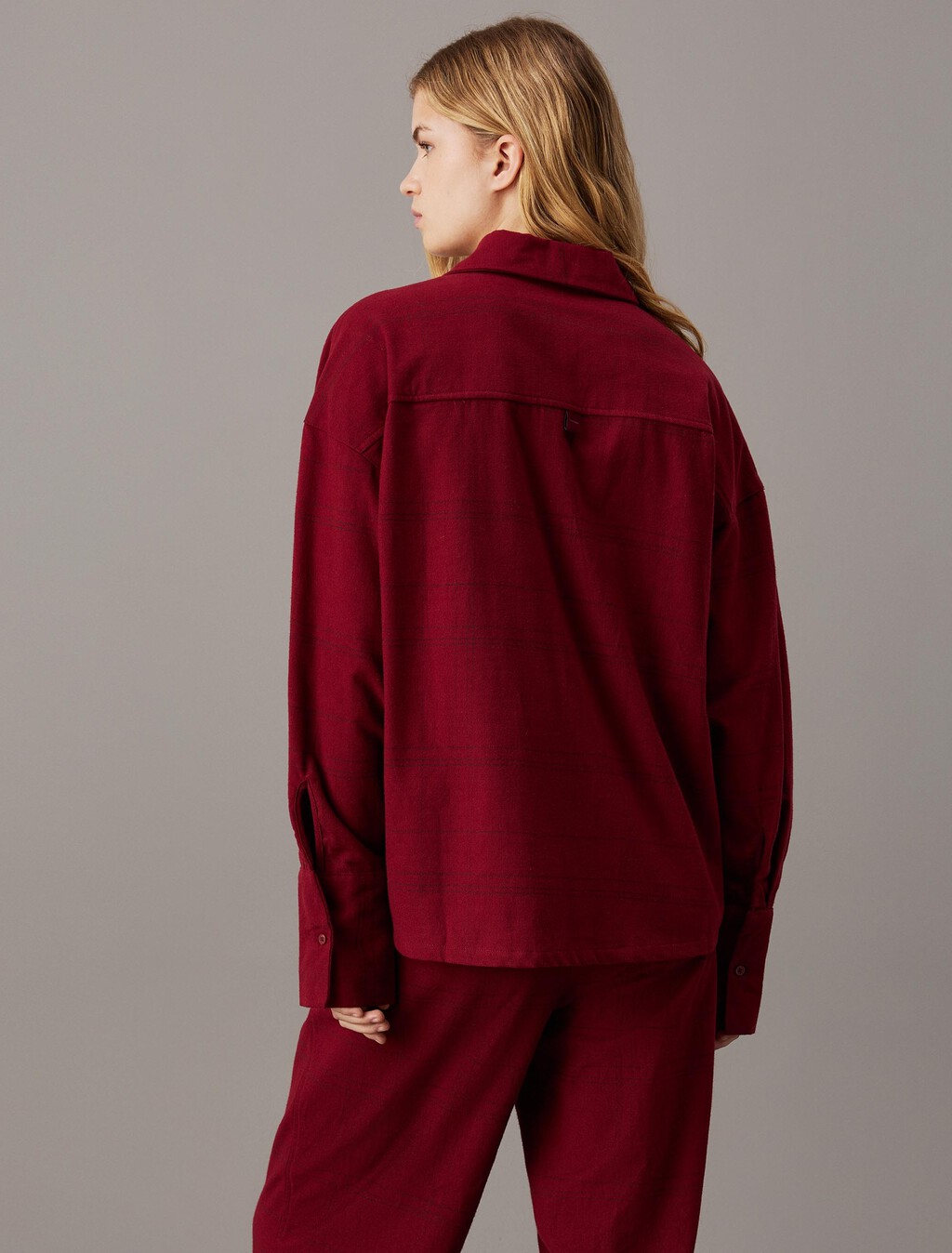 Flannel Sleep Pants, BEAM PLAID_SYRAH, hi-res