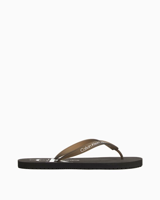 Delhi Monogram Beach Sandals