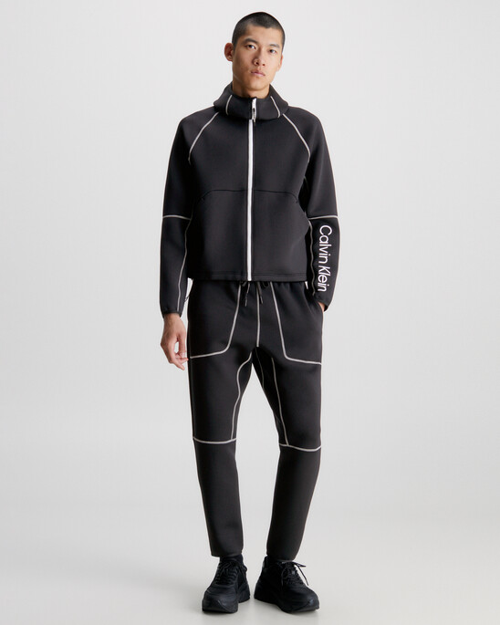 Zip Up Logo Hoodie