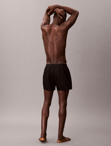 CK X Cotton Monogram Slim Boxer, Black, hi-res