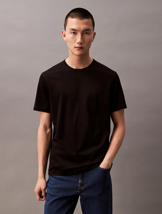 Calvin 雙絲光棉質 T 裇