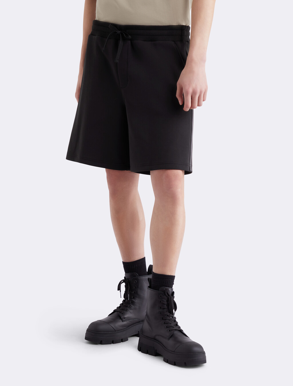 Premium Capsule Relaxed Shorts, Ck Black, hi-res