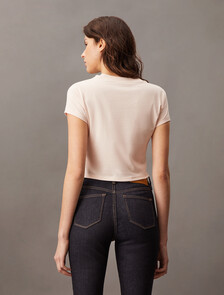 Institutional Baby Tee, Silver Peony, hi-res