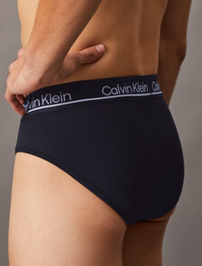 CK Micro Plus Hipster Briefs 3 Pack, BLACK, hi-res