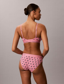 Icon Cotton Modal 薄墊三角罩杯內衣, Be Mine CK Calm Pink, hi-res