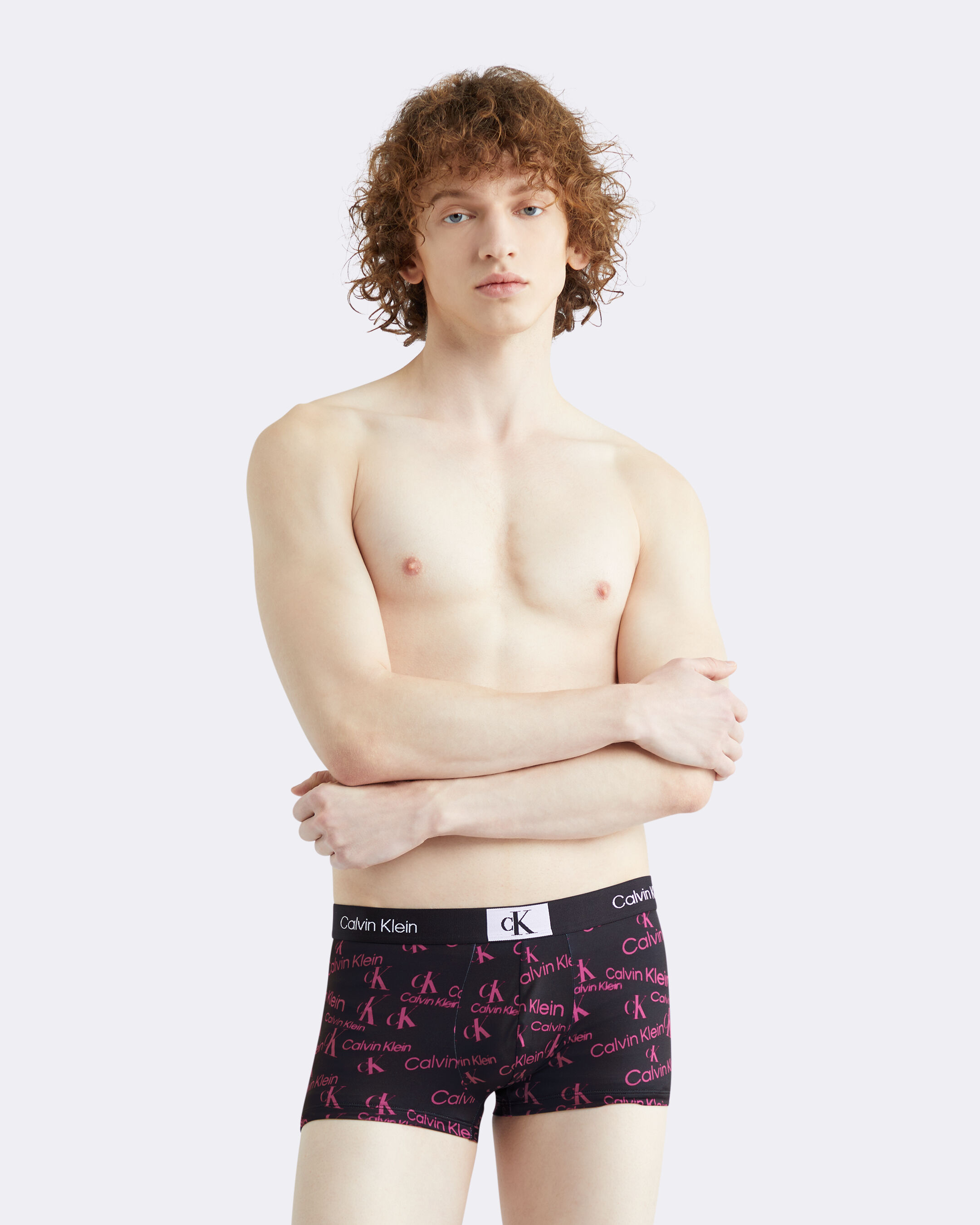 Calvin klein outlet monogram trunks