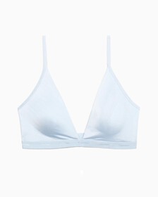 Form To Body Luster Lightly Lined Triangle Bra, Skyway, hi-res