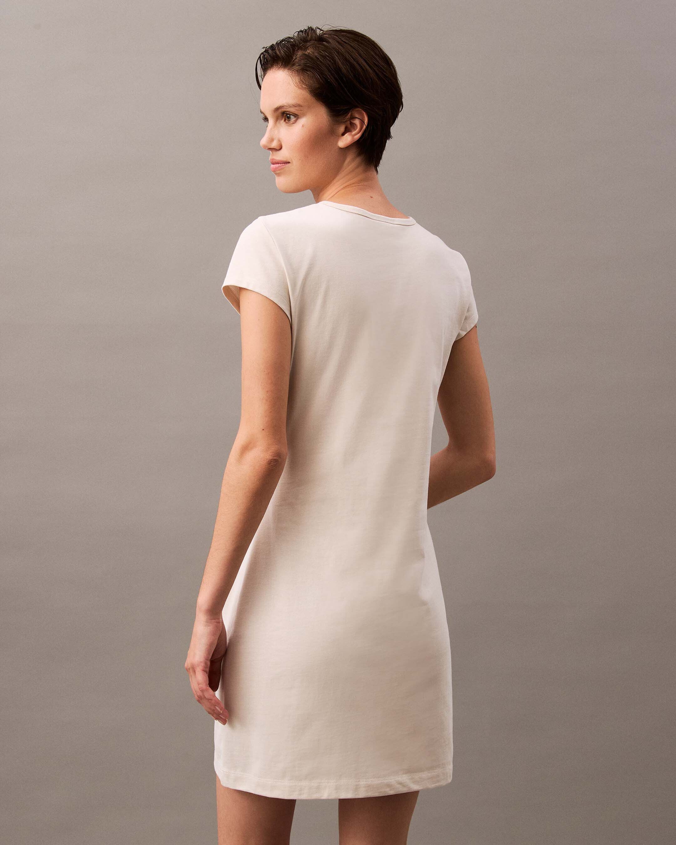 Archive Logo Baby T-shirt Dress | natural | Calvin Klein Taiwan