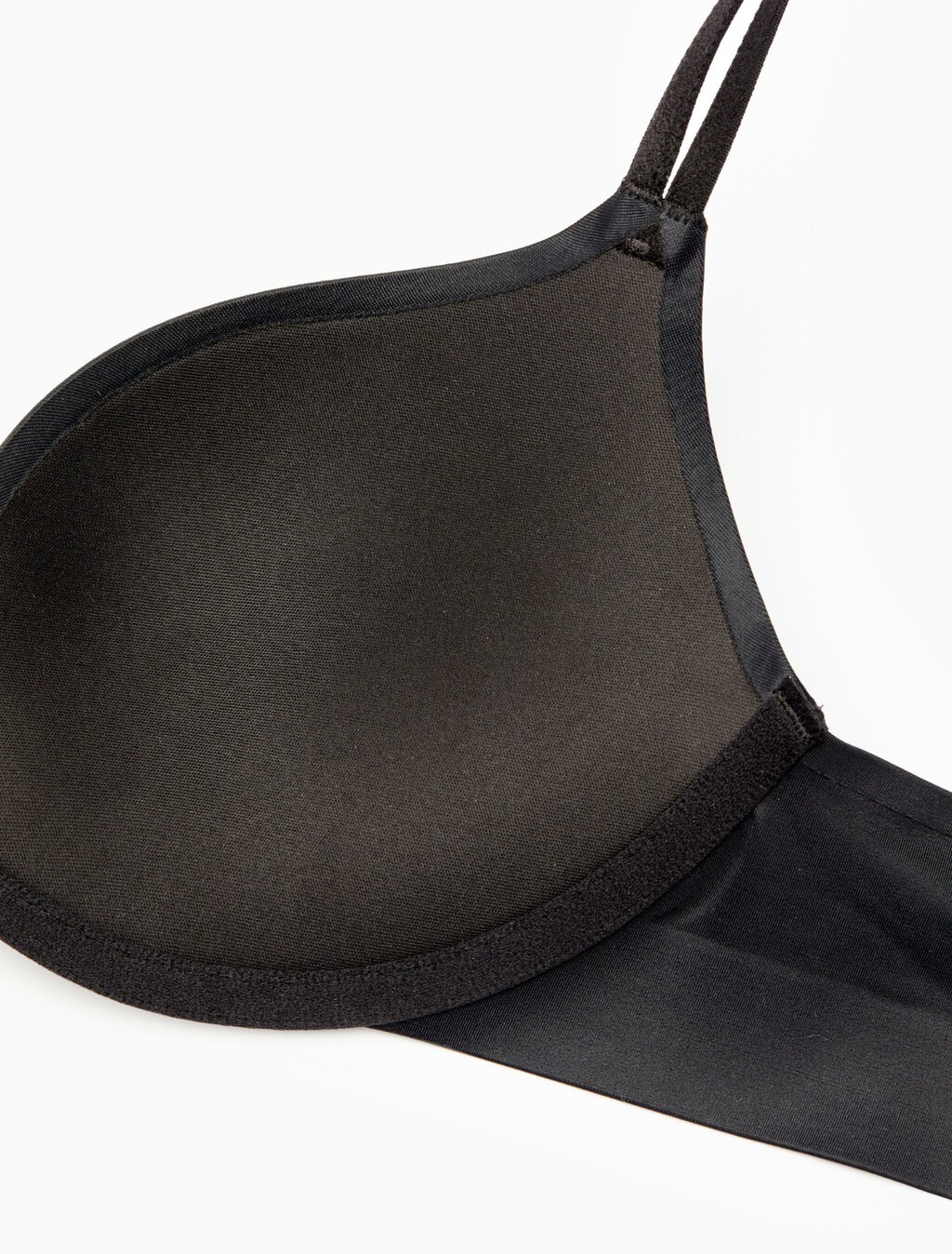 Liquid Touch Push Up Plunge Bra, Black, hi-res