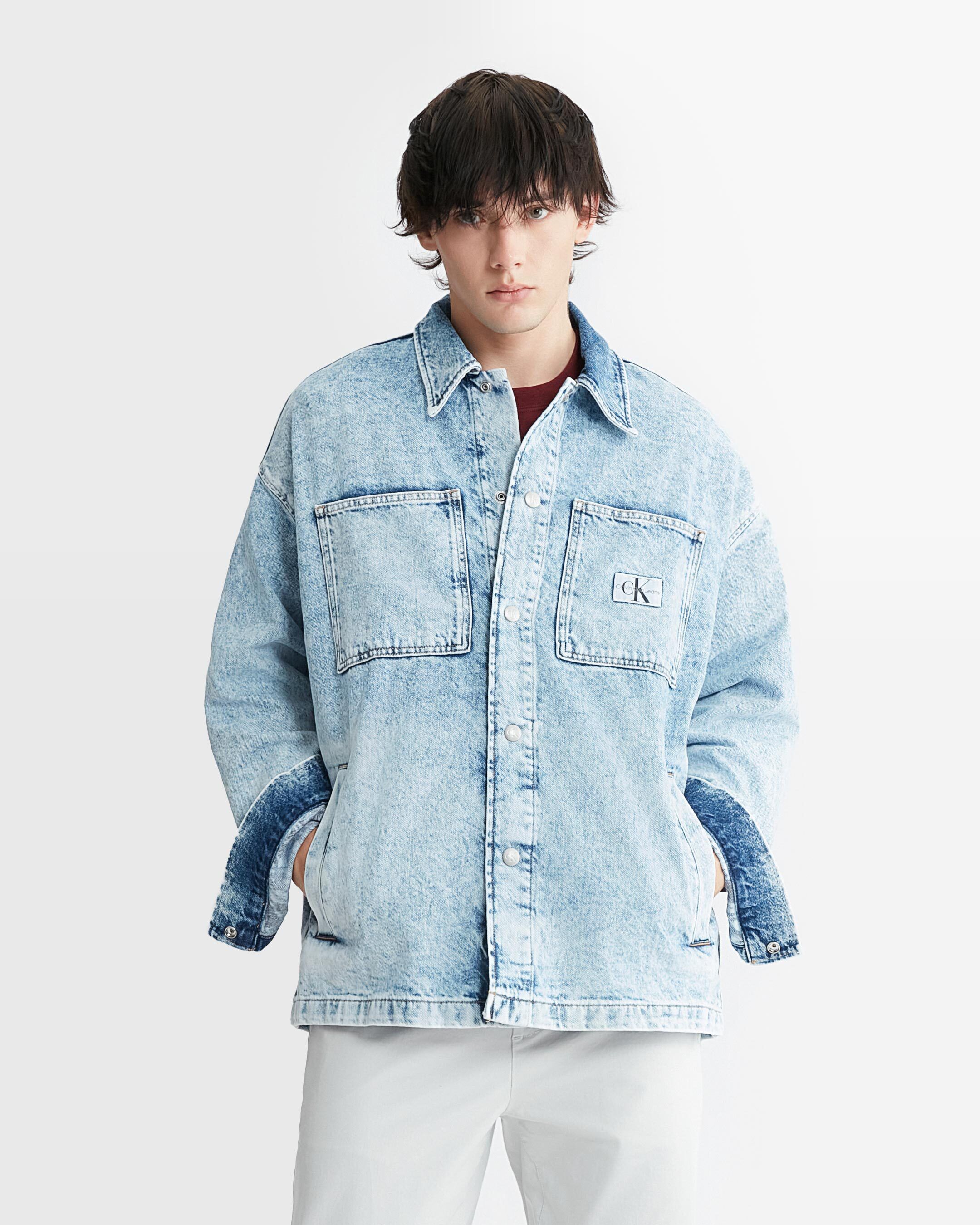 Calvin klein discount jacket denim