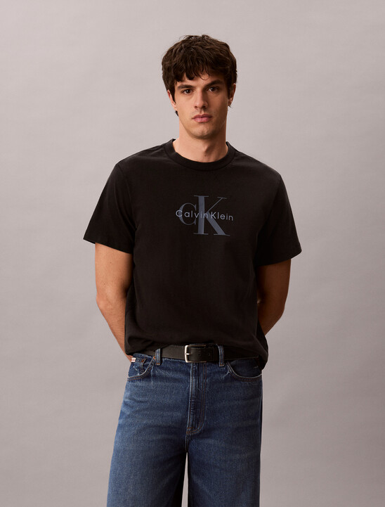 Washed Cotton Monogram T-shirt