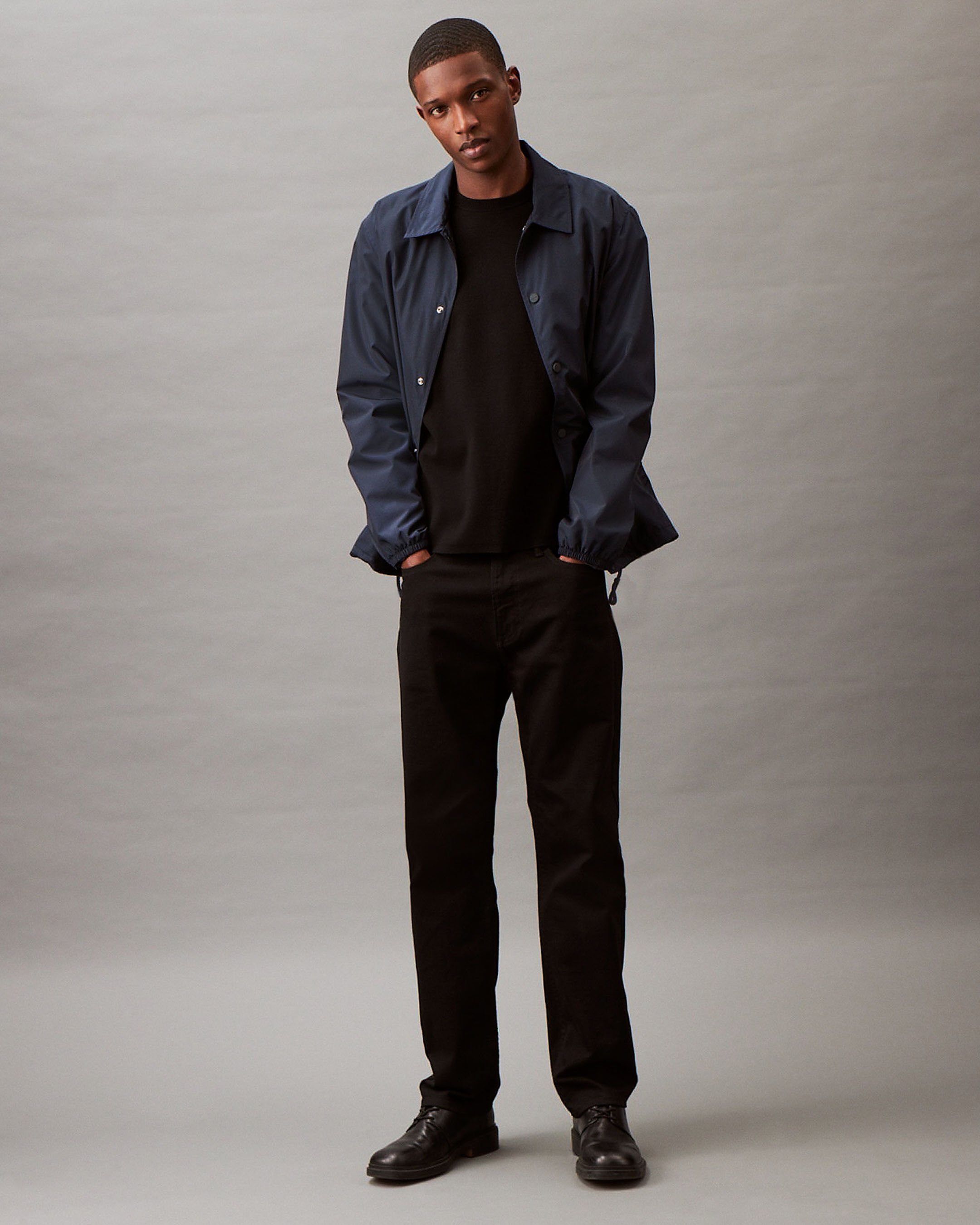 Calvin klein ossin coach jacket cheap
