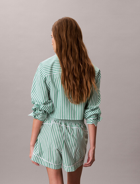 Cotton Poplin Pyjama Shorts