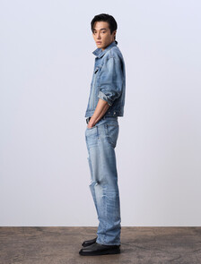 Jung Kook for Calvin Klein 90s 直筒牛仔褲, REBEL, hi-res