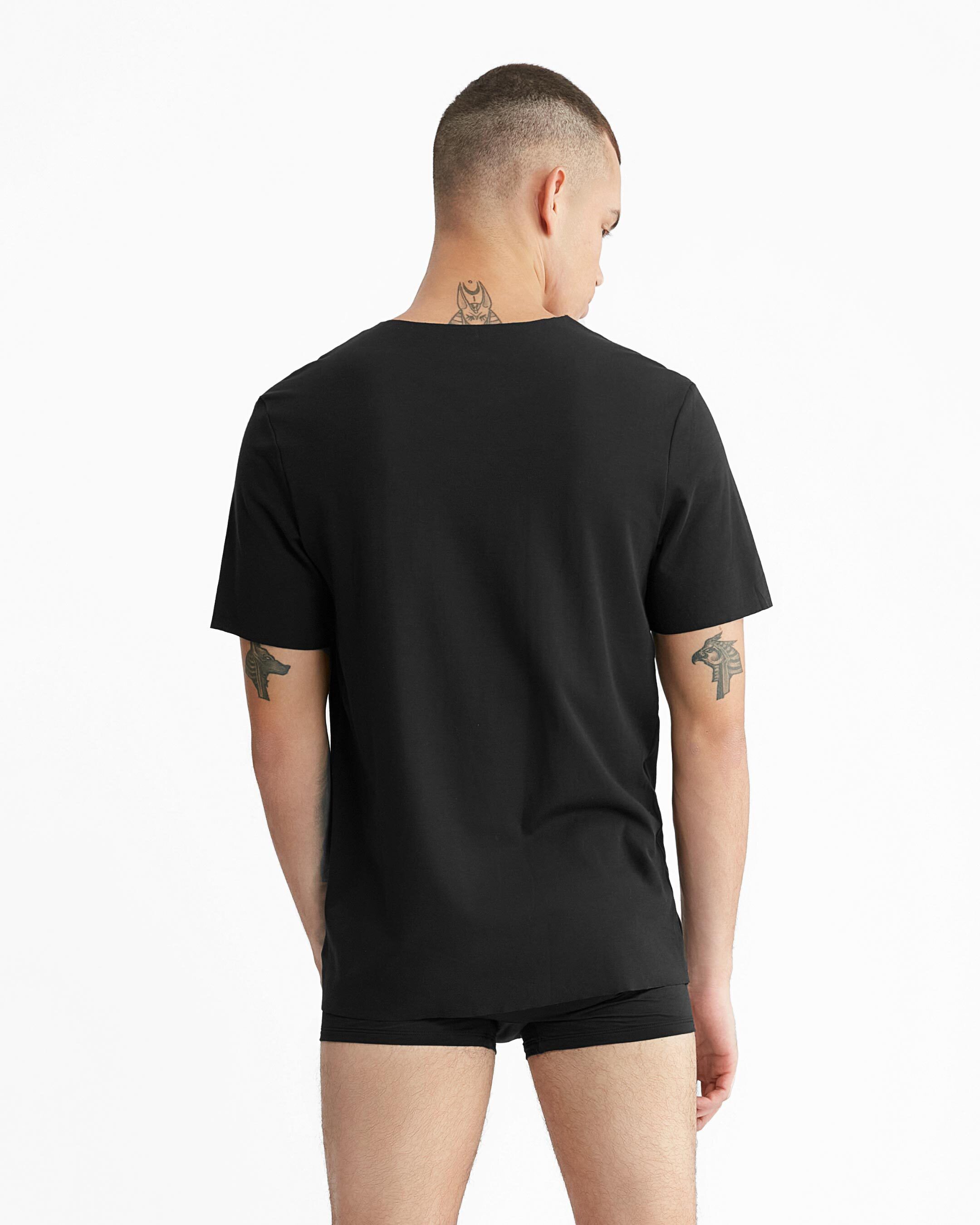 CK Black Crew Neck T-Shirt | black | Calvin Klein 台灣