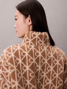 Emblem Sherpa Jacket, Amphora Combo, hi-res