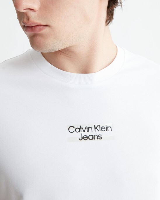 Mid Logo Print Slim Fit Tee