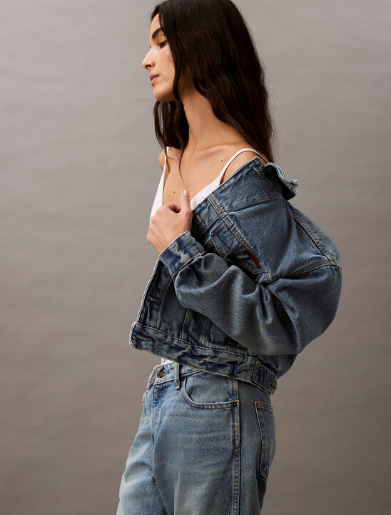 90s Denim Trucker Jacket