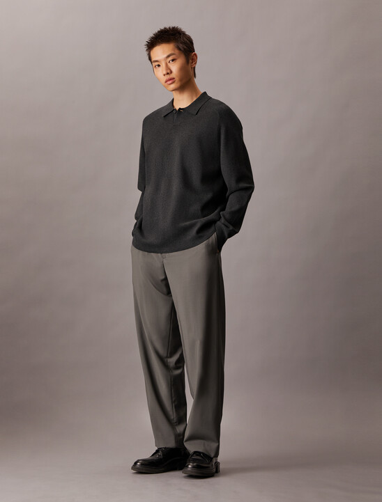 Tech Knit Sweater Polo Shirt