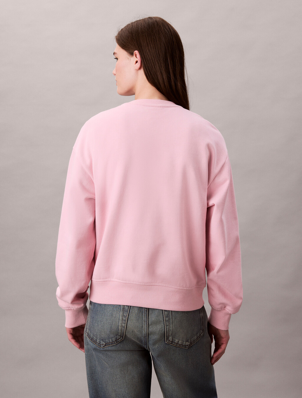 Monogram 短版運動衫, Pink Nectar, hi-res