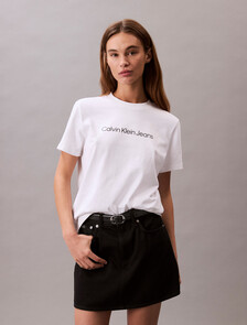 經典標誌 T 恤, Brilliant White, hi-res