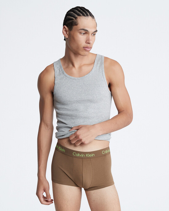 Cotton Stretch 3 Pack Low Rise Trunks