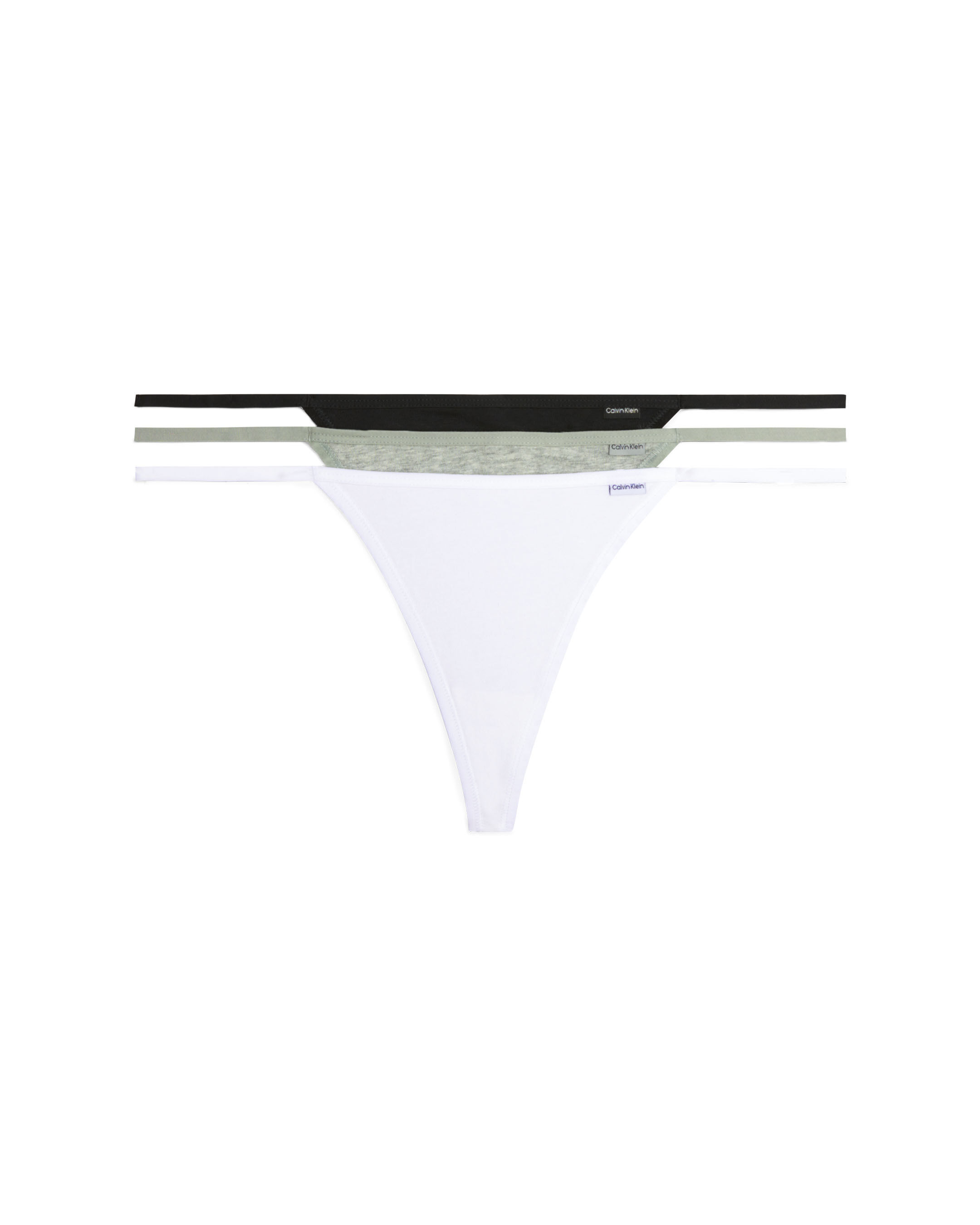 Athletic Cotton 3 Pack Thongs multi Calvin Klein Taiwan
