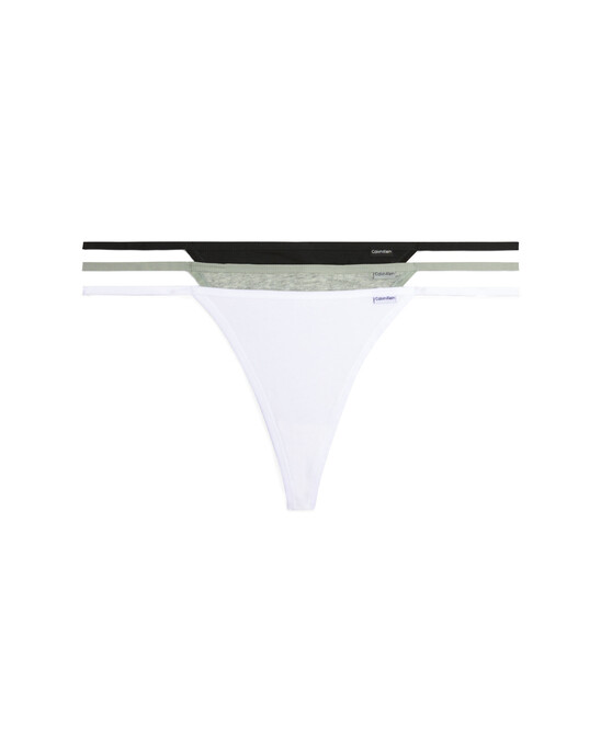 Athletic Cotton 3 Pack Thongs