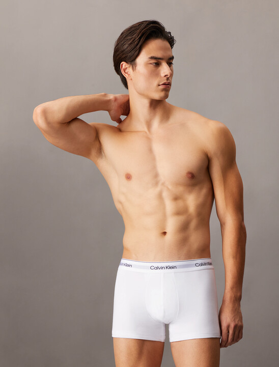 Icon Cotton Stretch Trunks 2 Pack