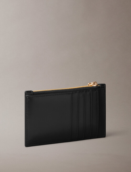Leather Zip Card Holder