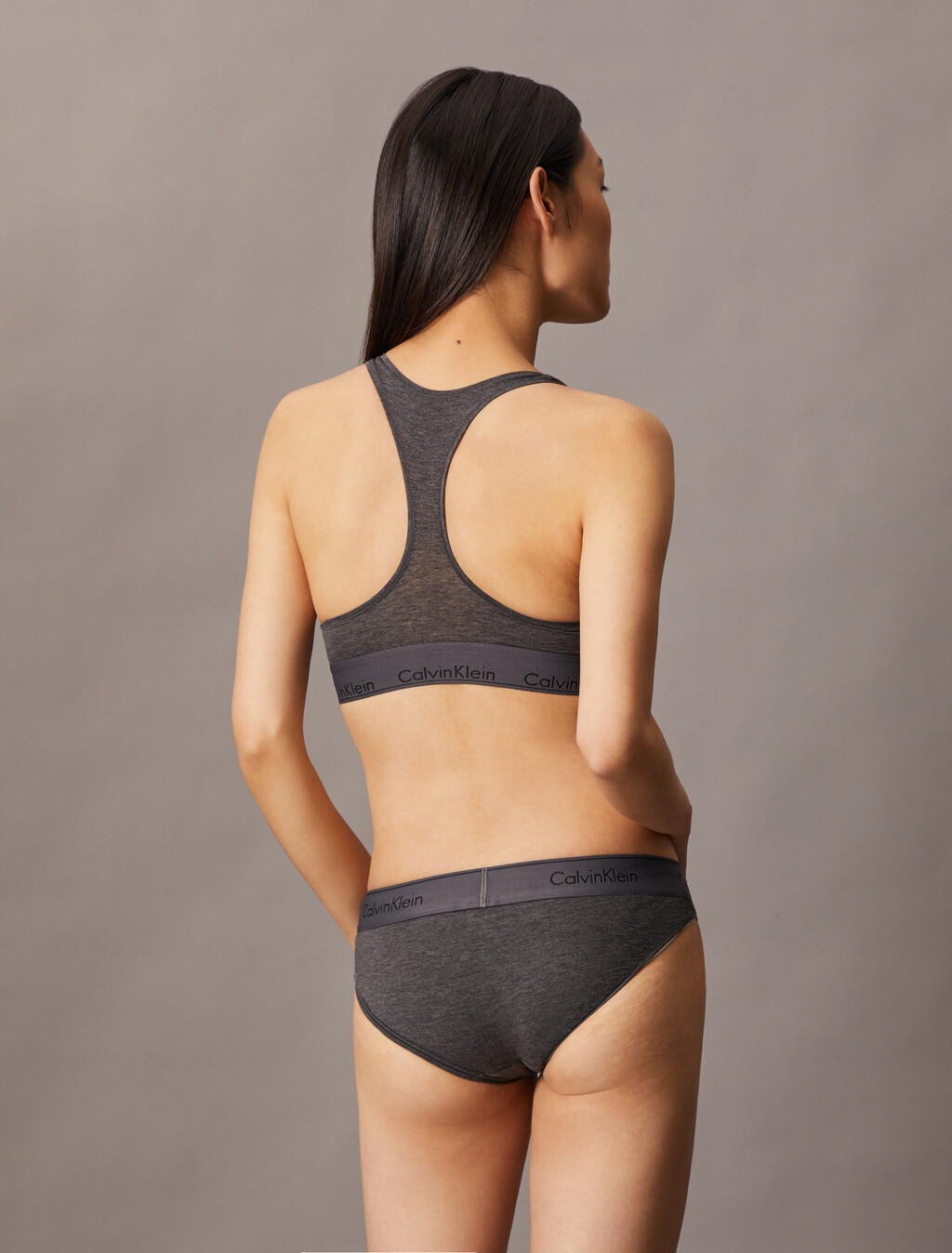 Icon Cotton Bikini, CHARCOAL GREY HEATHER W/ ASHFORD GREY WSB/BLACK LO, hi-res
