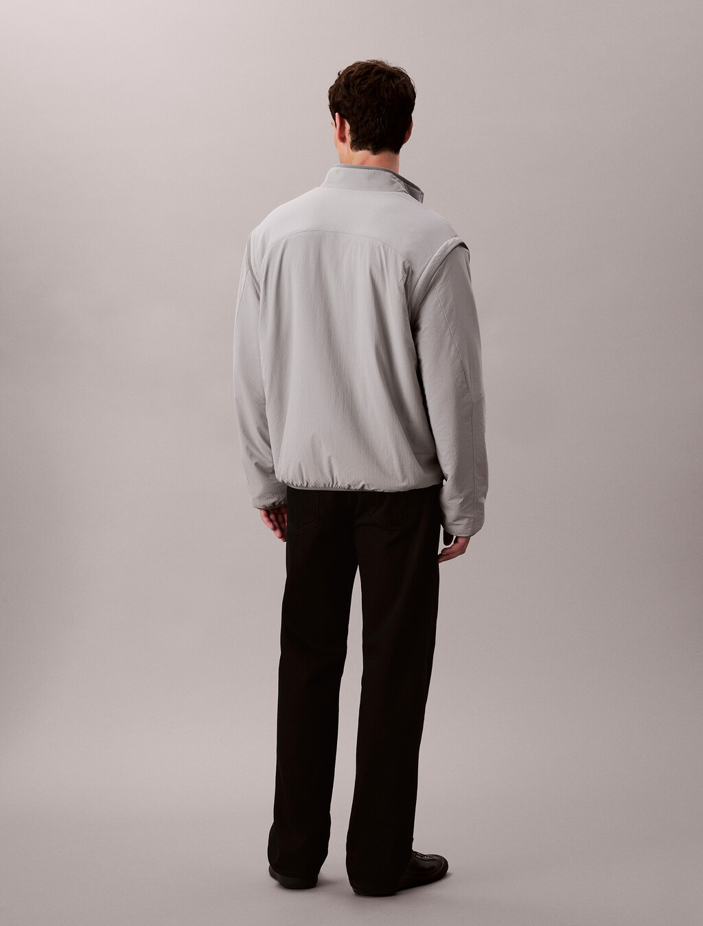 Reversible Sherpa Jacket, Greatest Grey, hi-res