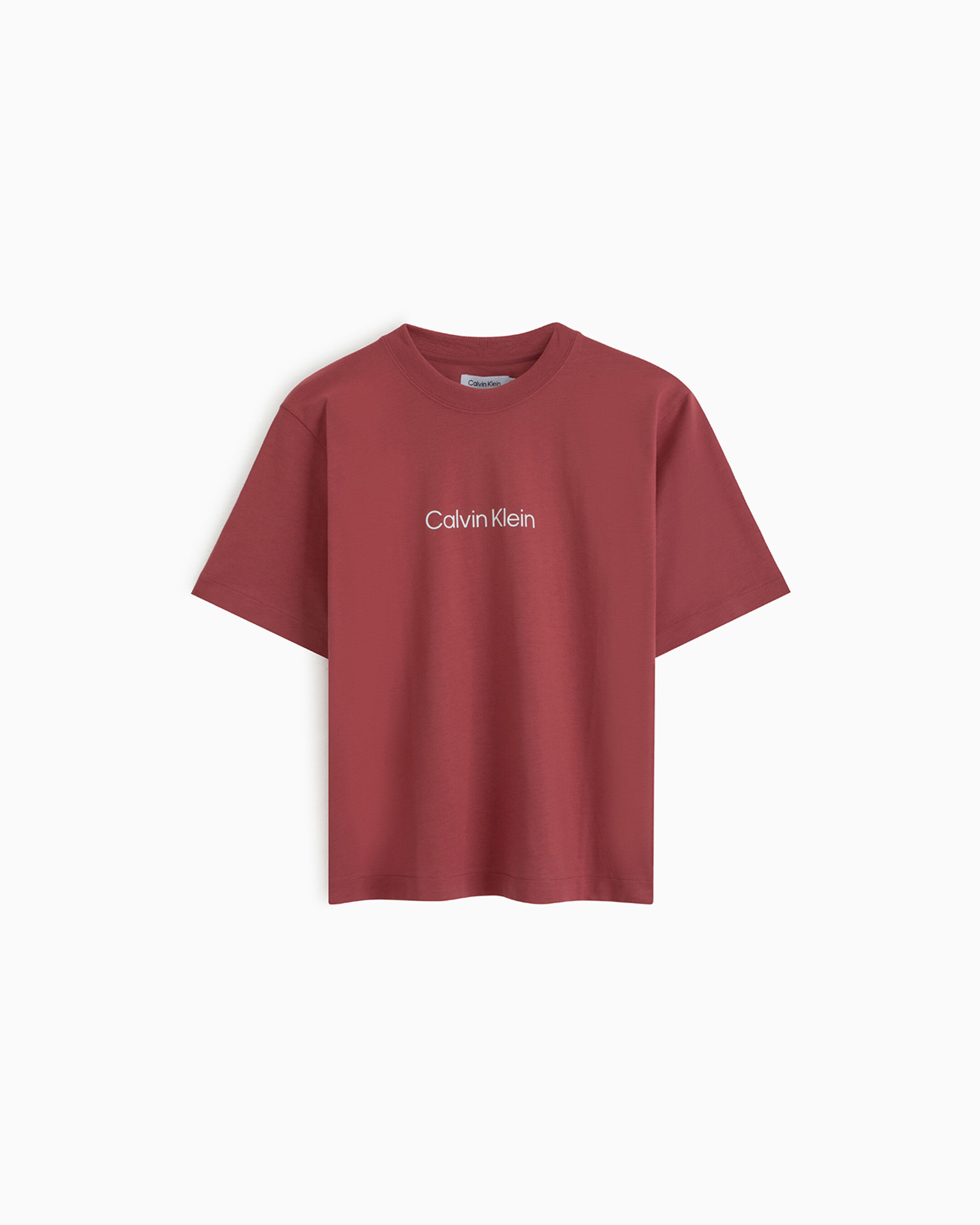 Calvin klein top t shirt bordeaux