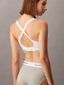 Icon Cotton 提托型無鋼圈胸罩, White, hi-res