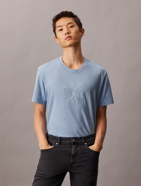 同色調 Monogram 標誌 T 裇