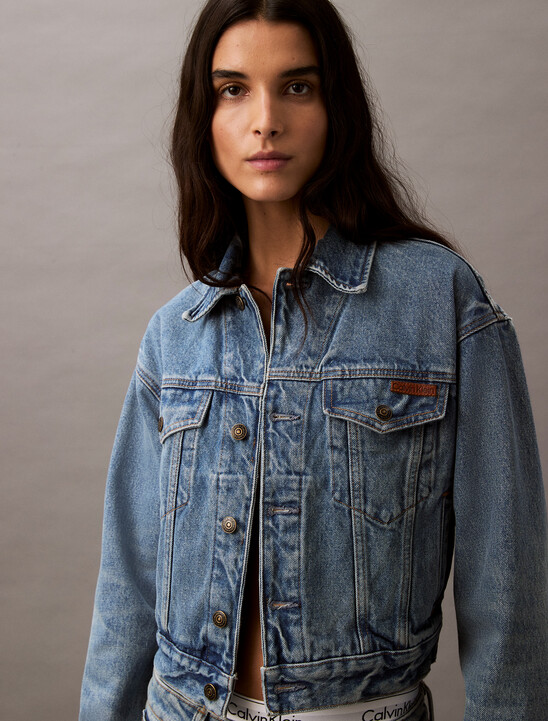 90s Denim Trucker Jacket