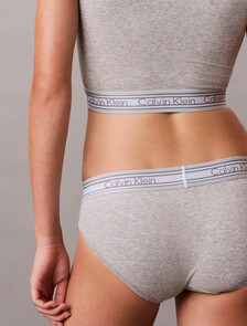 Retro Bikini Panty, Grey Heather, hi-res