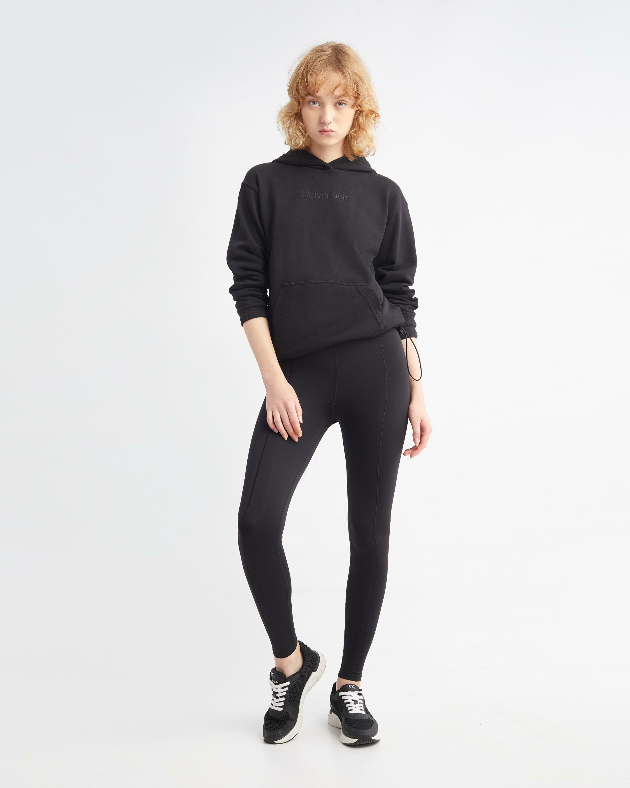 Calvin klein black hoodie best sale
