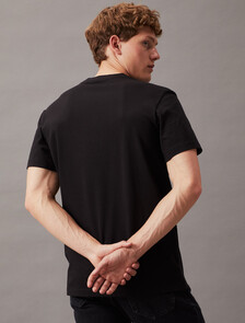 同色調 Monogram 標誌 T 裇, Ck Black, hi-res