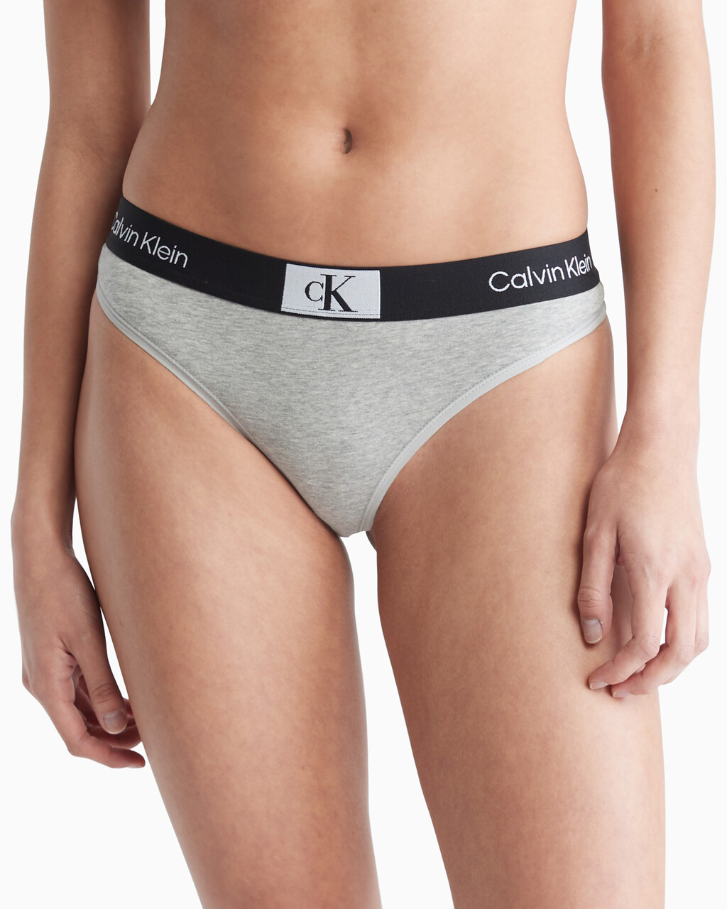 Grey Calvin Klein Underwear CK96 Modern Thong - JD Sports Global