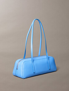 Foil Logo Shoulder Bag, Marina, hi-res