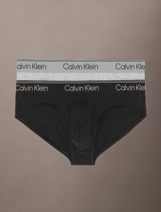 ATHLETIC COTTON 低腰三角內褲 2 件裝