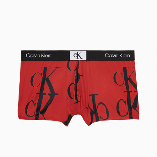 Calvin Klein 1996 超細纖維低腰內褲 MELTING CK PRINT+JAZZBERRY JAM