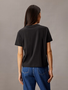 Monogram 圓領 T 恤 2 件組, Pack of 2 Black & White, hi-res