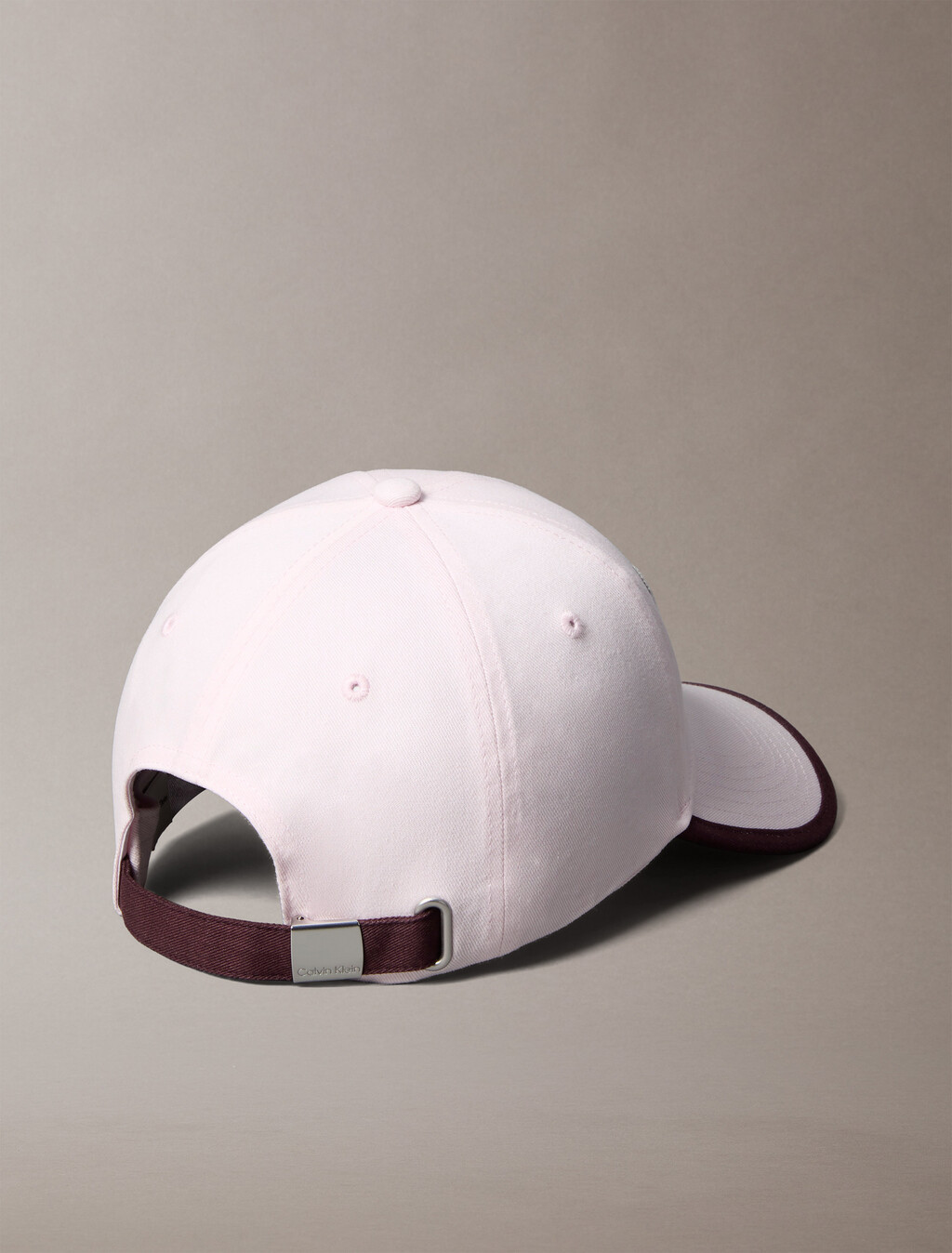 防 UV 斜紋毛圈紗標誌棒球帽, Cradle Pink, hi-res