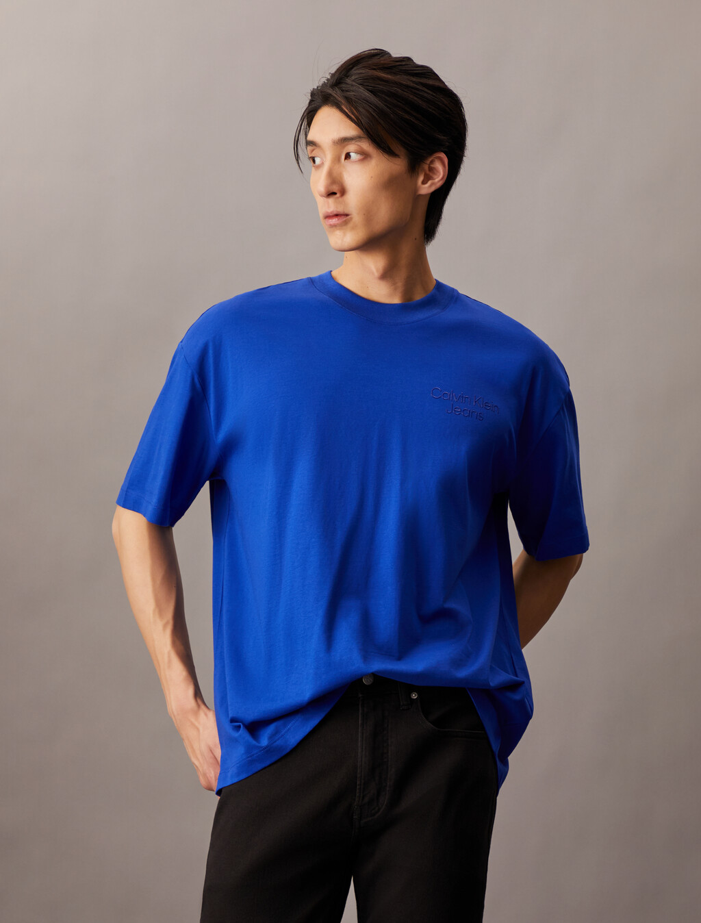 經典標誌 T 裇, Sapphire Blue, hi-res