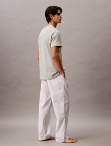 100% Cotton Crewneck Sleep T-Shirt, Gray Labyrinth, hi-res