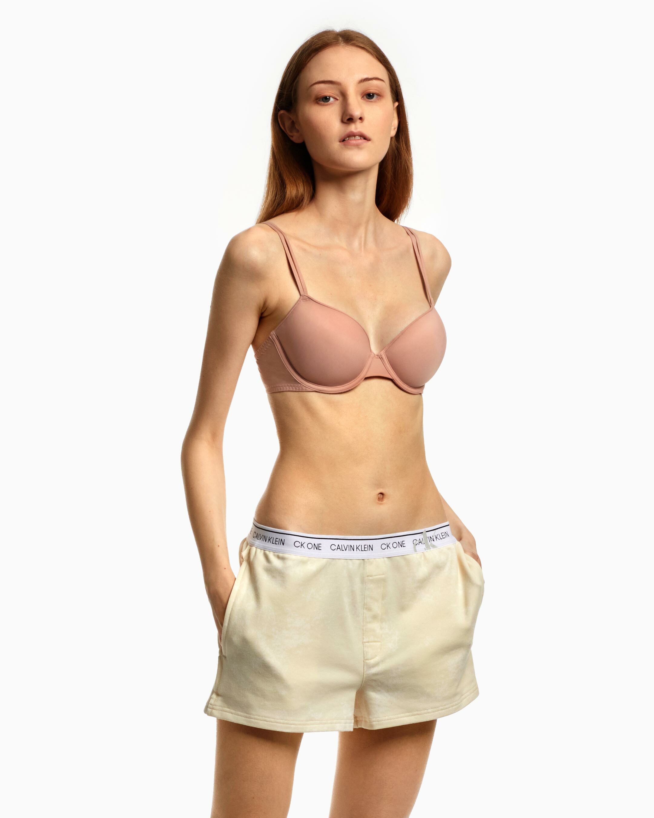 Sheer Marquisette Light Lined Demi Bra natural Calvin Klein Taiwan