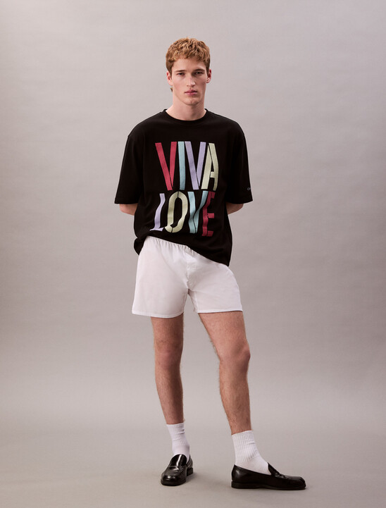 Pride Viva Love Graphic Relaxed T-Shirt