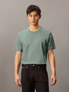 Smooth Cotton 防紫外線棉質 T 恤, Lead, hi-res